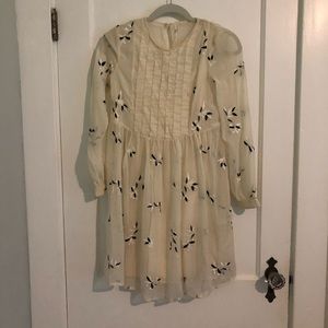 Anthro Peasent Dress